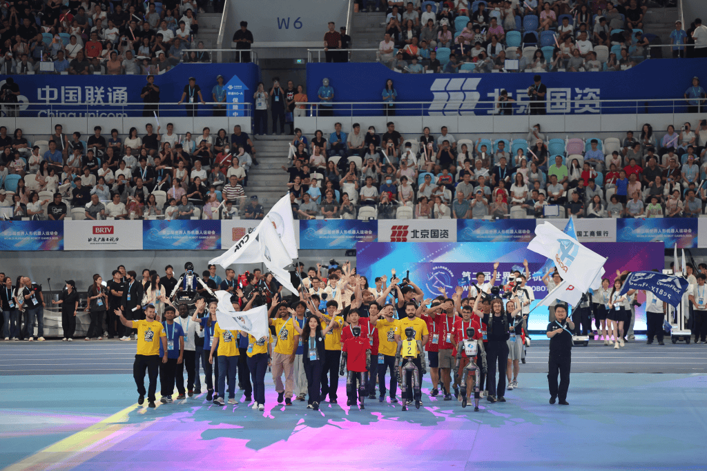 International Contingent consisting of RoboCuppers from 16 countries and regions